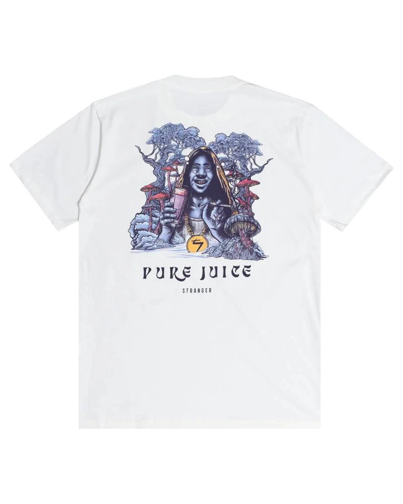 Camiseta Premium Stranger Pure Juice - Off White