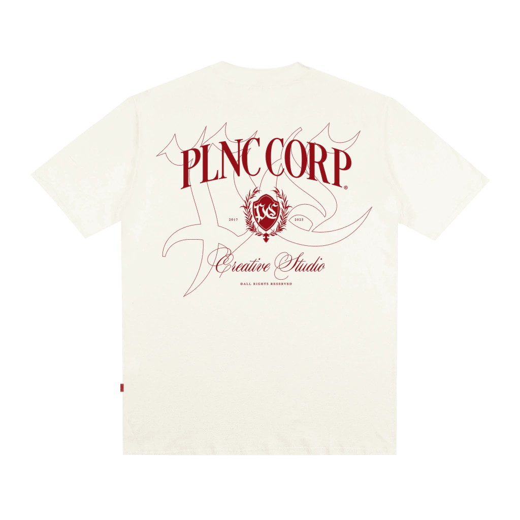 Camiseta Plano C Plnc Corp - Off White