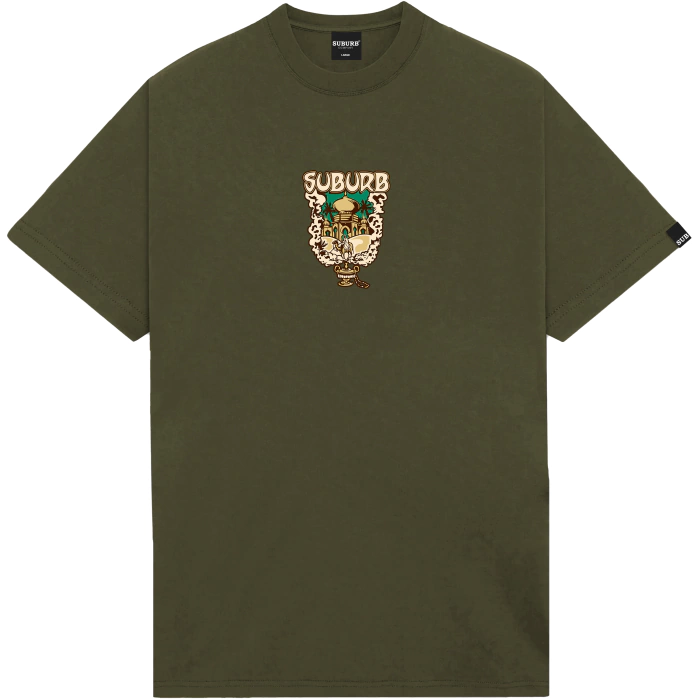 Camiseta Suburb Smoke - Verde