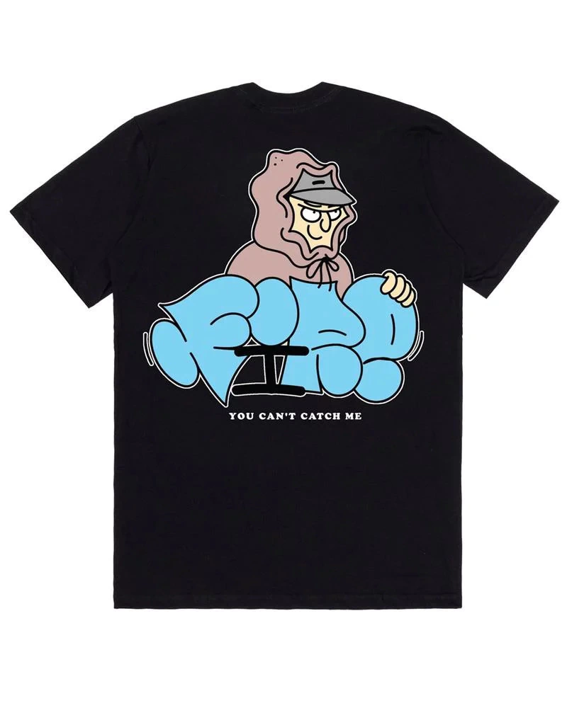 Camiseta Fire You Can´t Catch Me - Preta