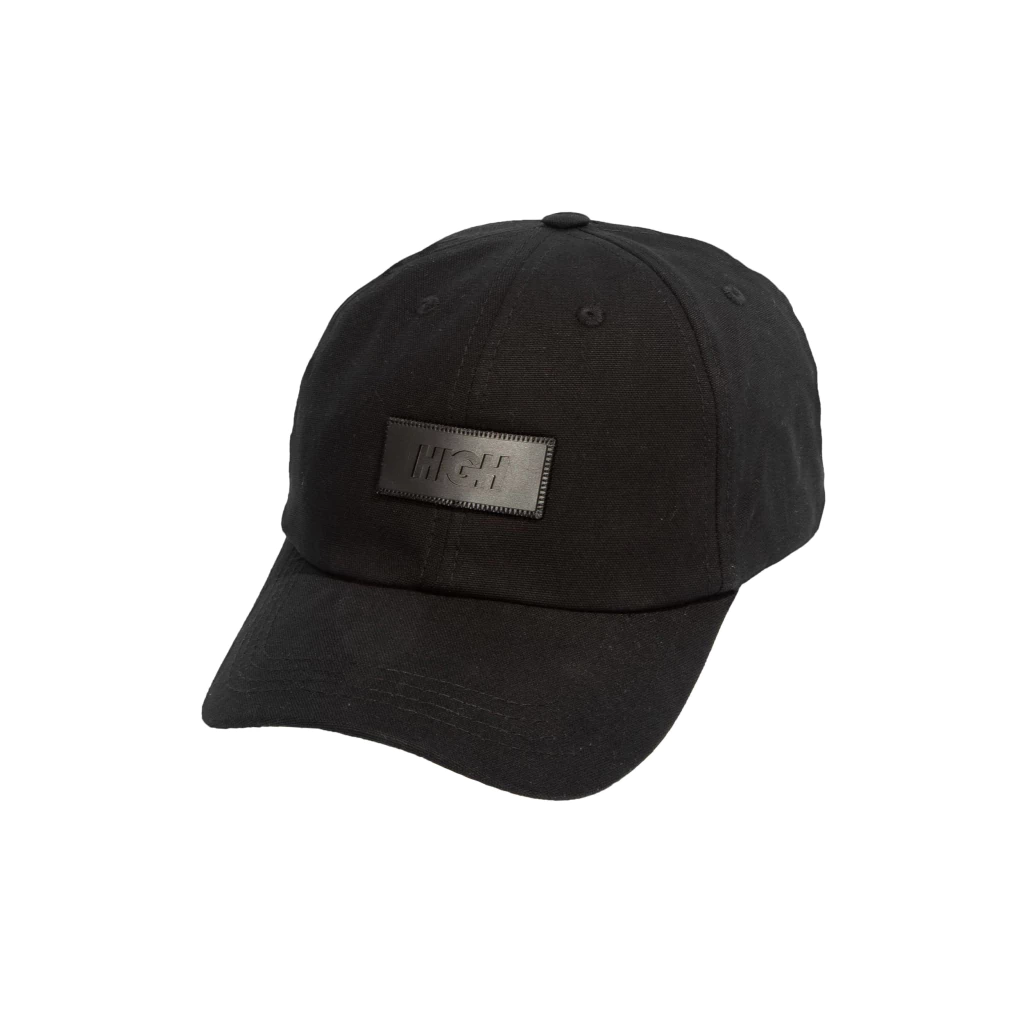 Polo Hat HIGH Stamp - Black