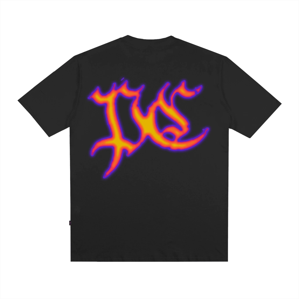 Camiseta Plano C Heat Map - Preta