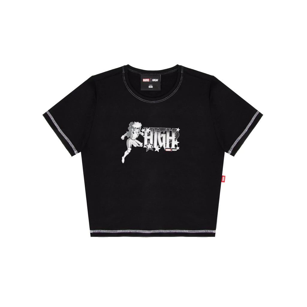 Baby Tee HIGH Rogue - Black