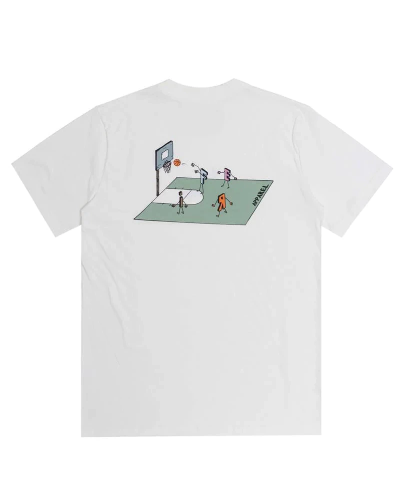 Camiseta Premium Fire 2X2 Street Basketball - Off White