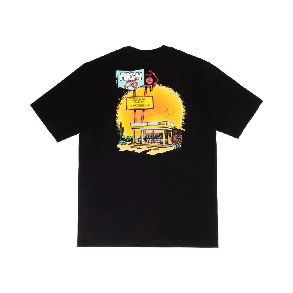 Tee HIGH Cafeteria - Black