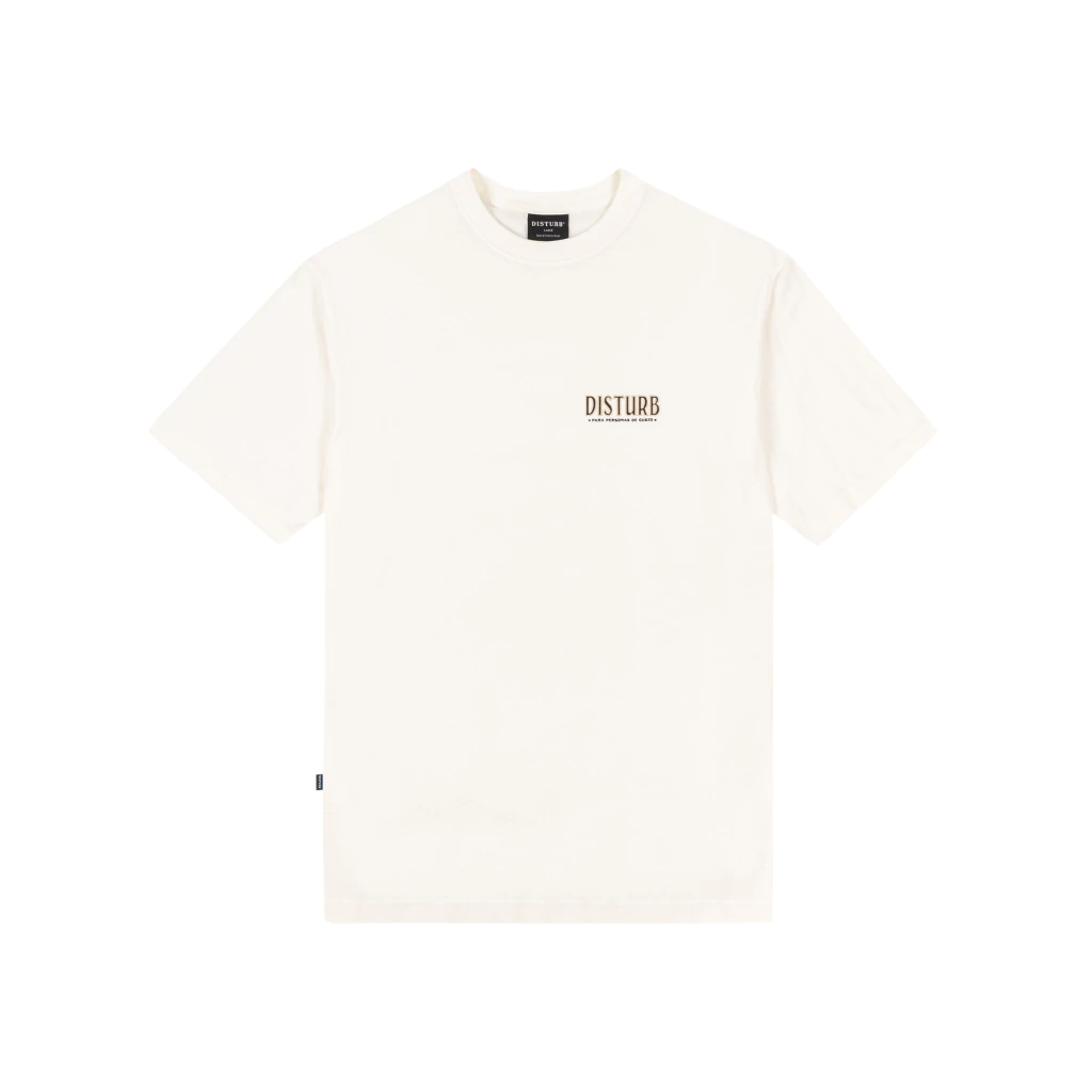Camiseta Disturb Tobacco - Off-White