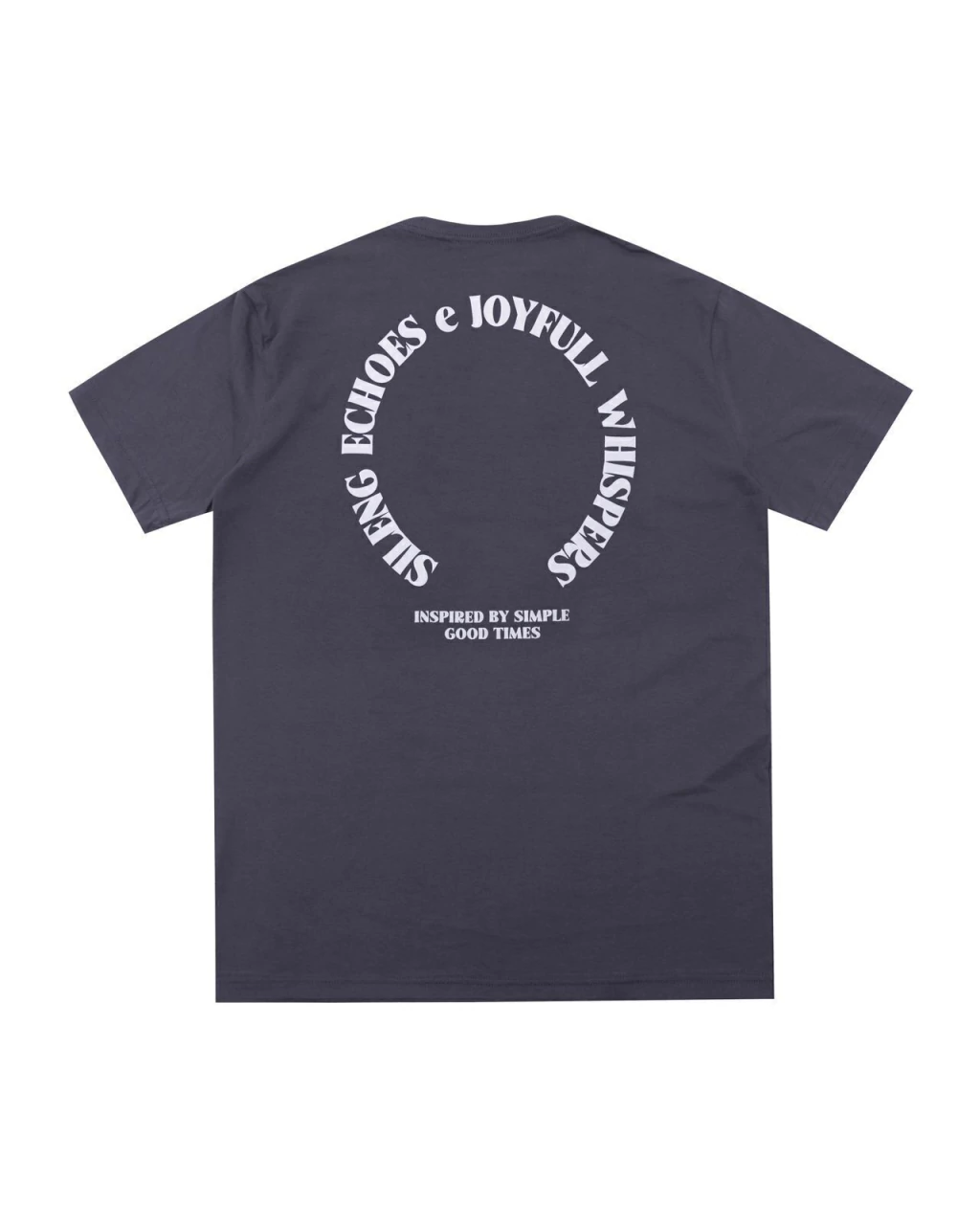 Camiseta Good Times Inspired By Simple - Chumbo