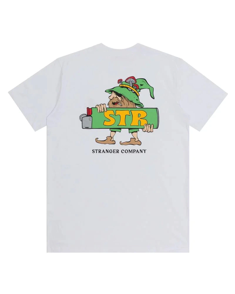 Camiseta Stranger Light Elf - Branca
