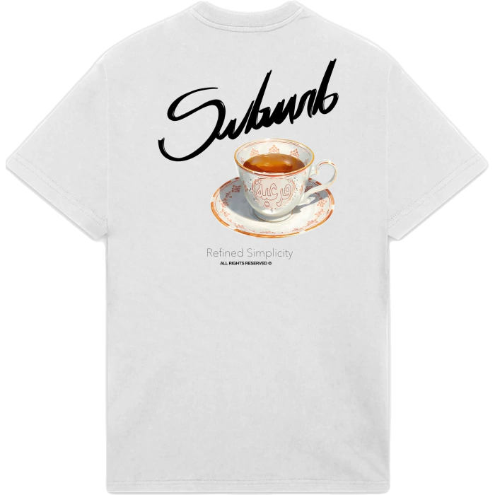 Camiseta Suburb Tea - Off White