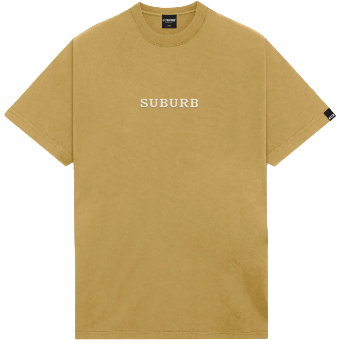 Camiseta Suburb Embroidery - Bege