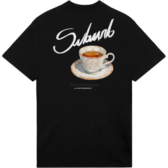 Camiseta Suburb Tea - Preta