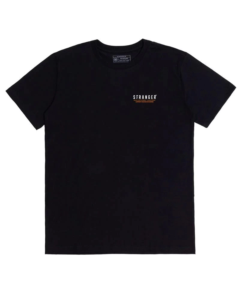 Camiseta Stranger Basic Design - Preta