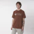 ETNIES BRAND TEE CHOCOLATE