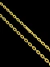 Corrente Cartier Cadeado Fecho Trava Dupla (6mm) - Banho Ouro 18k