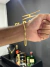 Pulseira Cordão Baiano Fecho Canhão (4mm) - Banho Ouro 18k