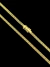 Corrente Grumet Dupla Fecho Trava Dupla (4mm) - Banho Ouro 18k