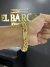 Pulseira Grumet Lacraia Fecho Gaveta (13mm) - Banho Ouro 18k