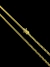 Corrente Grumet Detalhada (4mm) - Banho Ouro 18k