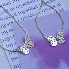 Pulseira borboleta - semijoia