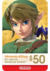 $50 Nintendo eShop Gift Card USA [Digital Code]
