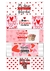 stickers chocolatina amor x 12 unidades