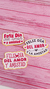 Toppers impresos amor y amistad x 5 unidades - comprar online