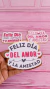 Toppers impresos amor y amistad x 5 unidades