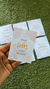Tarjetas motivo mujer x 12 unidades