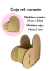 Caja MDF corazón