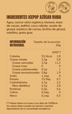 IcePop Banana & Chocolate Semiamargo en internet