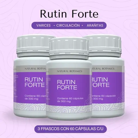 Rutin Forte Pack 180 cápsulas
