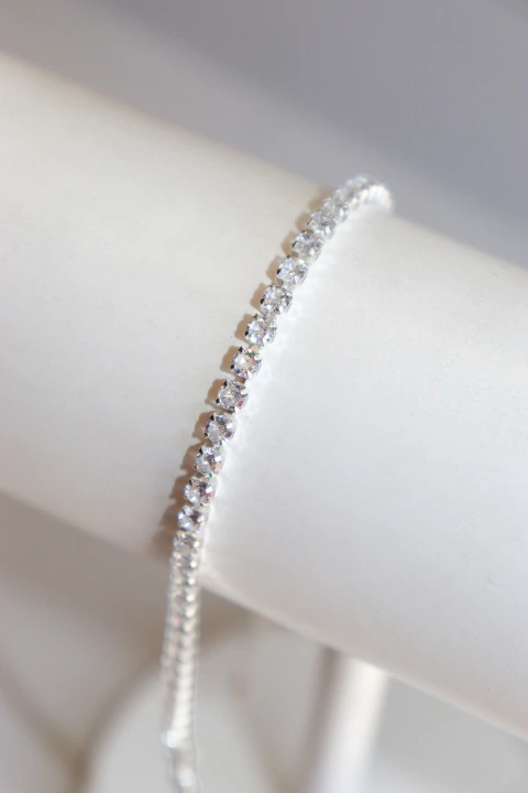 Pulseira riviera cristal