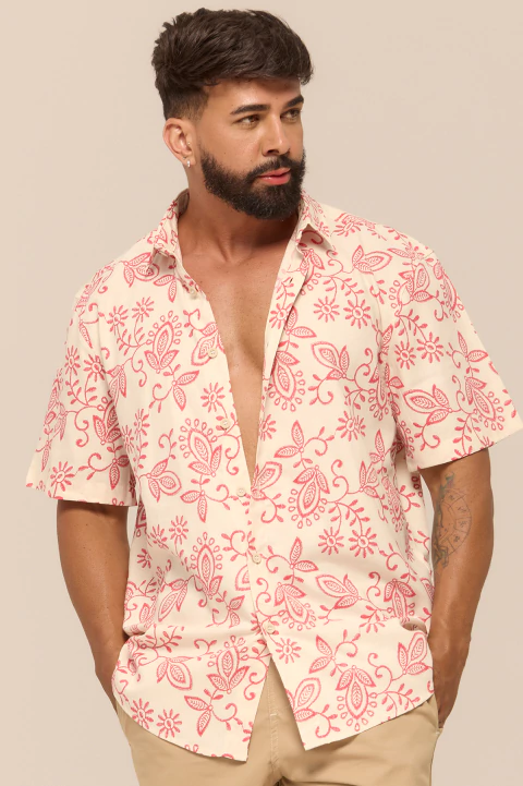 CAMISA OVER DE LINHO - Malaca For Men
