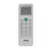 Controle remoto branco do ar condicionado Philco Split 12.000 BTUs Inverter PAC12000IFM15 com botões de função e display digital