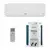 Ar condicionado split Philco 18.000 BTU inverter modelo PAC18000IFM15 com unidade interna, unidade externa e controle remoto branco
