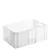 CONTENTOR FECHADO 100L POLIETILENO BRANCO CN50FB - comprar online