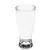 Copo de chopp acrílico transparente com capacidade de 300ml, formato clássico