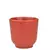 Copo de porcelana vermelho com parede dupla, capacidade de 160ml