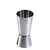 DOSADOR DUPLO 25/50ML TIPO AMERICANO INOX PCP044 - comprar online
