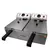 FRITADEIRA ELÉTRICA PROFISSIONAL 2 CUBAS DE 5L FED20N SKYMSEN - Engefrio-Equipamentos e Utensílios Profissionais para Bar, Hotel e Restaurante.