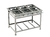 FOGÃO INDUSTRIAL 6 BOCAS 40X40 INOX P7 QM 6103