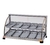 ESTUFA 10 BANDEJAS VIDRO CURVO OURO MARCHESONI EF 2211/2212