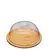 PORTA QUEIJO BAMBU C/ TAMPA ACRÍLICA 22961 - comprar online