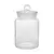 POTE COM TAMPA HERMÉTICA 750ML VIDRO ARENA 7532 na internet