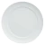 prato raso linha versa em porcelana branca germer. Esse prato possui borda mairoes e um amplo espaço para apresentação dos alimentos.