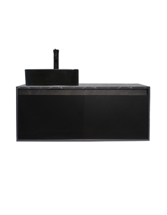 Gabinete Flotante Para Baño Con Lavamanos Y Llave OLIVIA - Decomobil