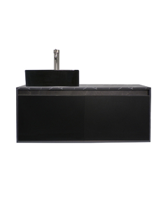Gabinete Flotante Para Baño Con Lavamanos Y Llave OLIVIA - Decomobil