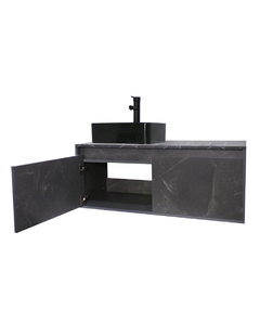 Gabinete Flotante Para Baño Con Lavamanos Y Llave OLIVIA