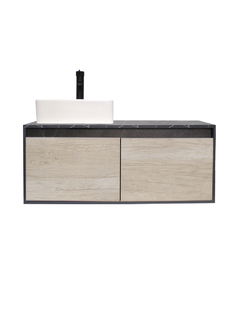 Gabinete Flotante Para Baño Con Lavamanos Y Llave OLIVIA