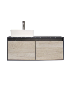 Imagen de Gabinete Flotante Para Baño Con Lavamanos Y Llave OLIVIA